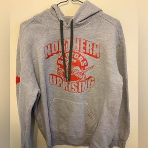 Raptors Northern Uprising Gray Hoodie